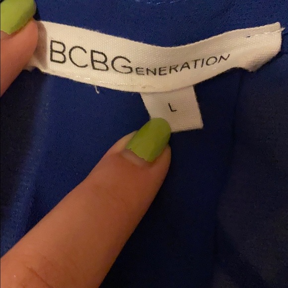 Blue Transparent Top - Picture 3 of 3